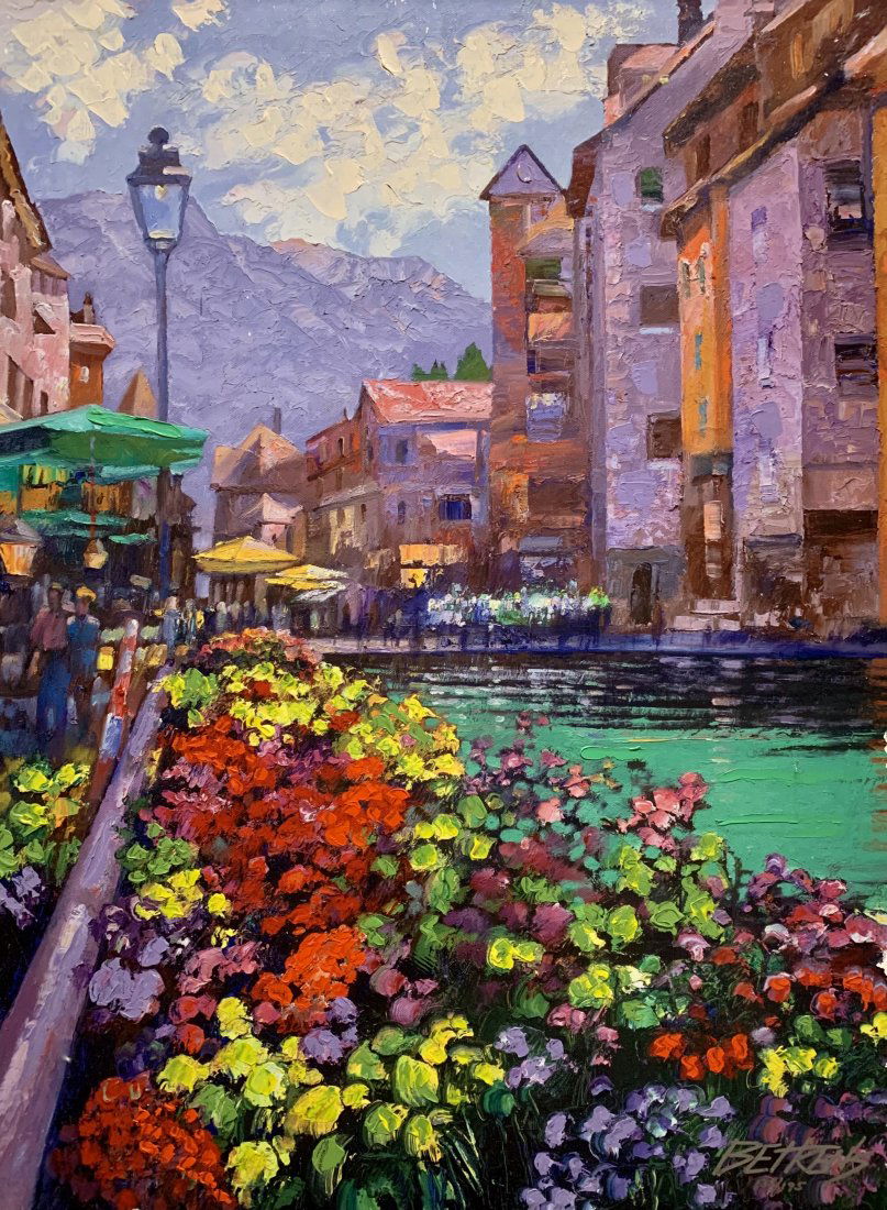 Howard Behrens, embellished giclee on canvas, "Magical" (1 of 1)