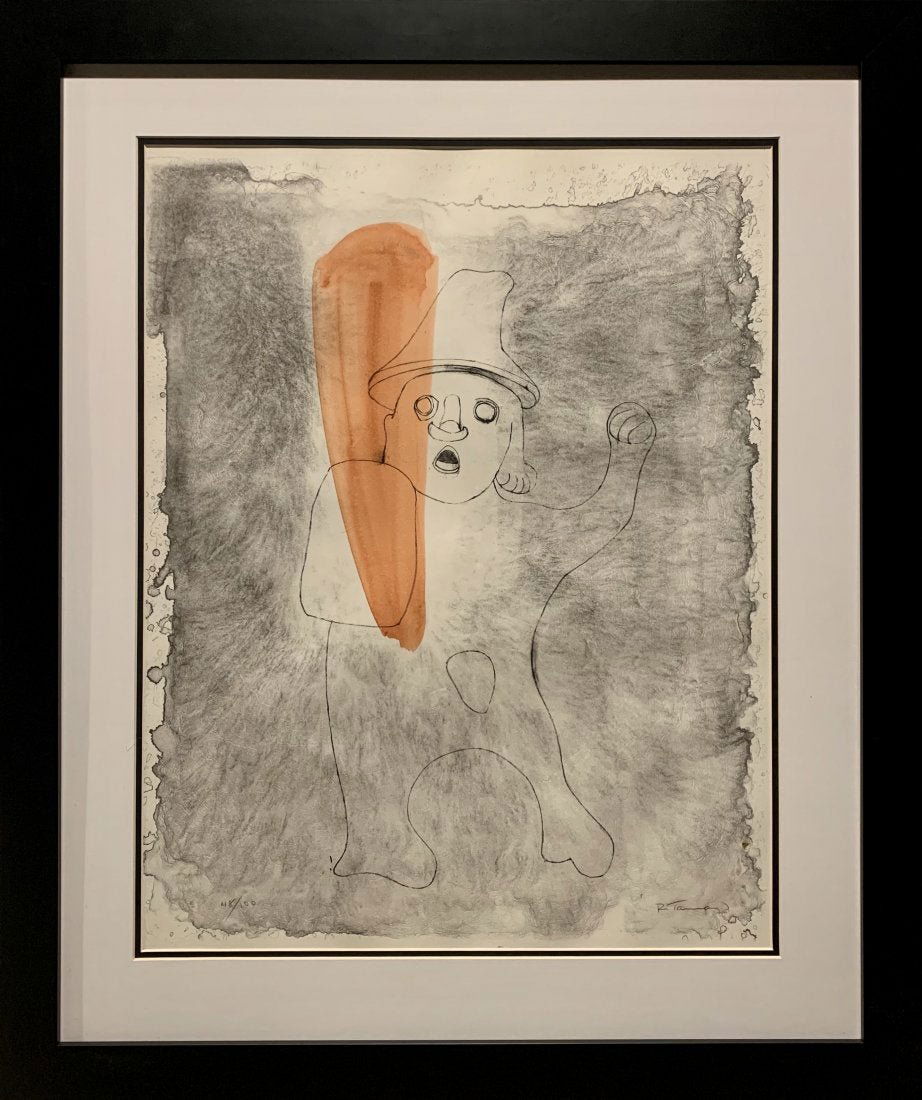 Rufino Tamayo, lithograph and watercolor, hand signed (1 of 4)