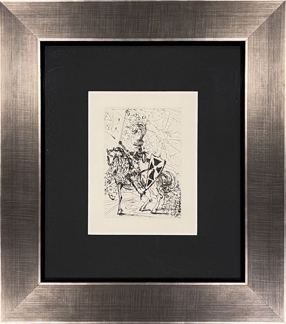 Salvador Dali, Original etching "El Cid" (1 of 4)