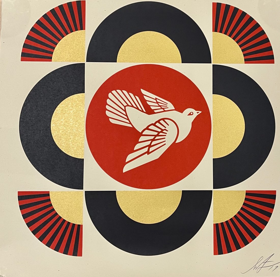 Shephed Fairey, Signed and Numbered serigraph (1 of 2)