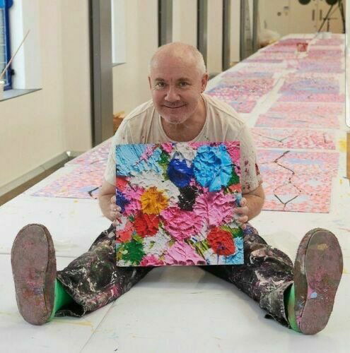 Damien Hirst Small Laminated Giclee on aluminum (1 of 4)