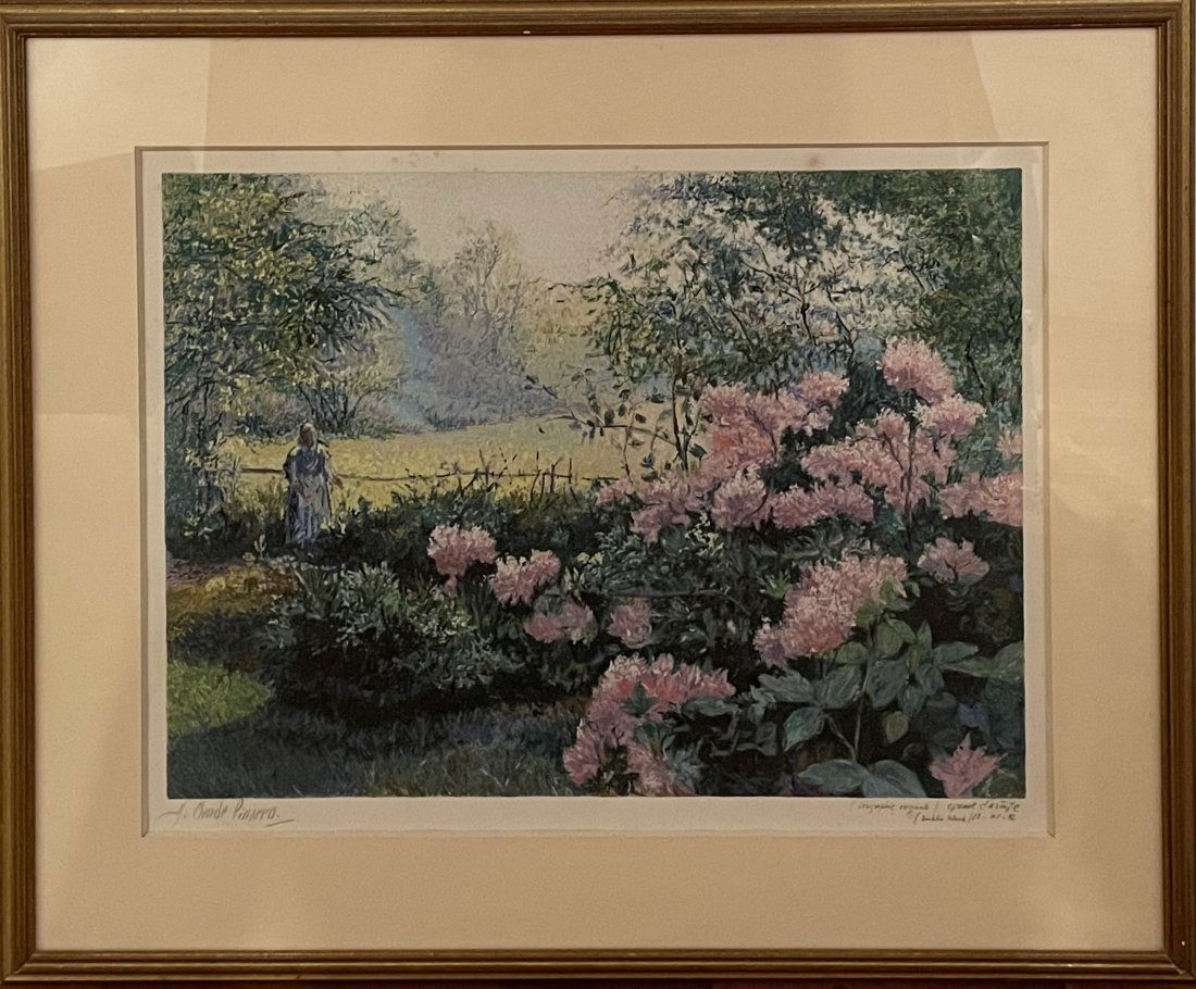 H. Claude Pissarro, Hand Signed Serigraph (1 of 2)