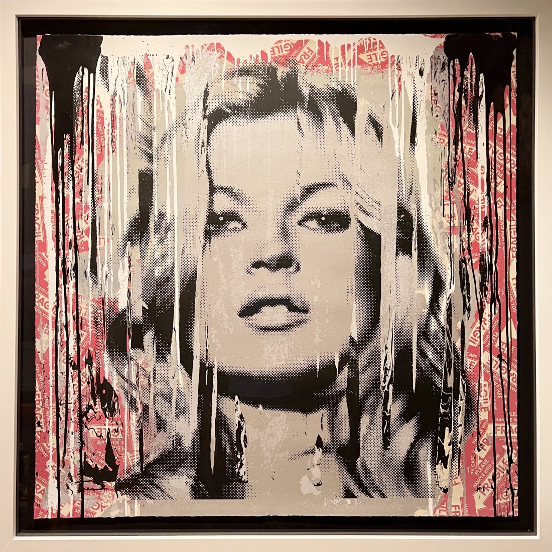 Mr. Brainwash, Large "Kate Moss Fragile" (1 of 6)