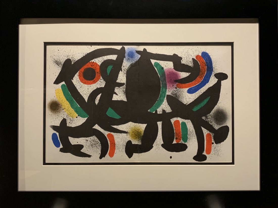 Joan Miro, Original double lithograph, 1975 (1 of 2)