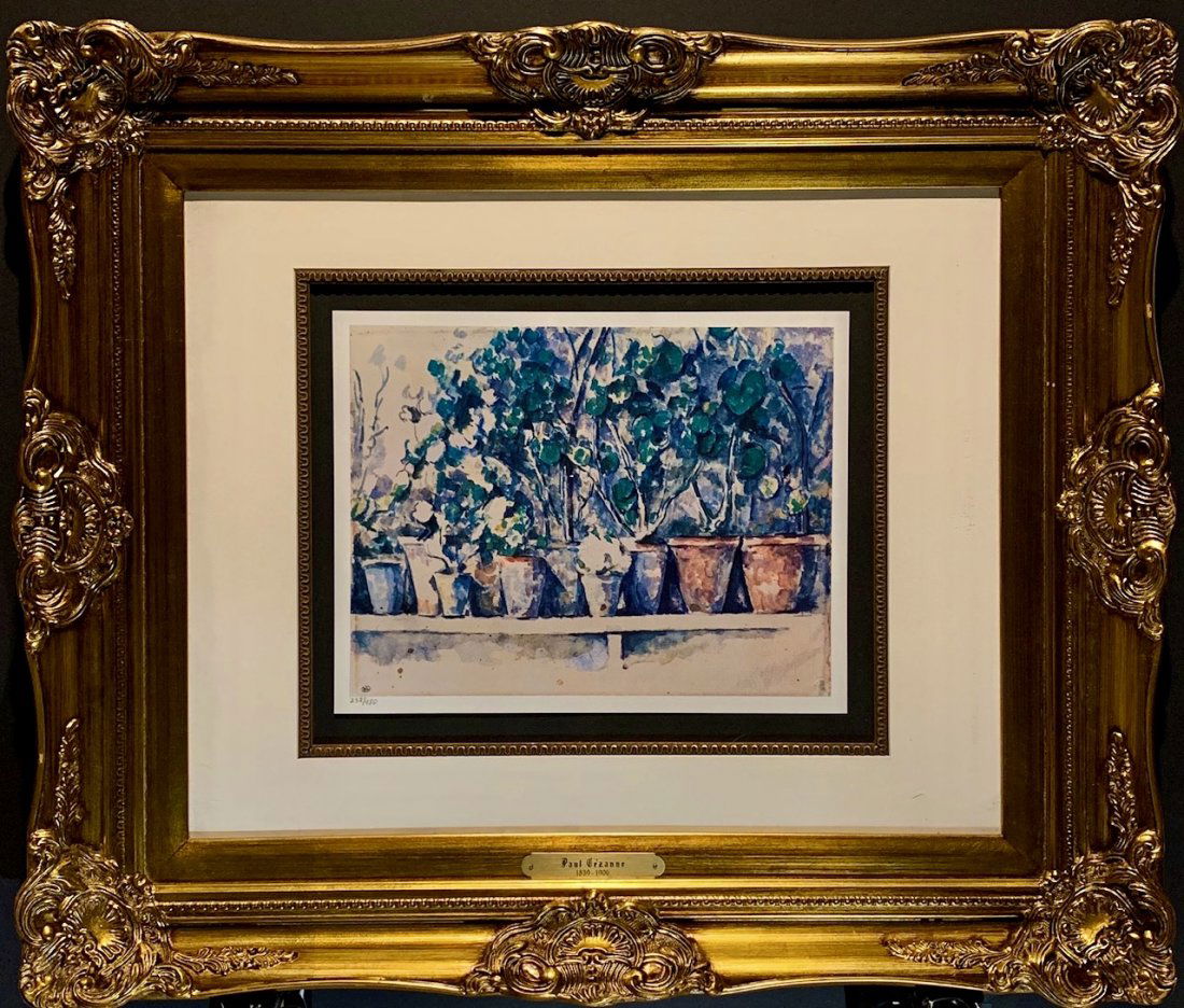 Paul Cezanne, Offset lithograph on Paper, "Tavola 6" (1 of 2)