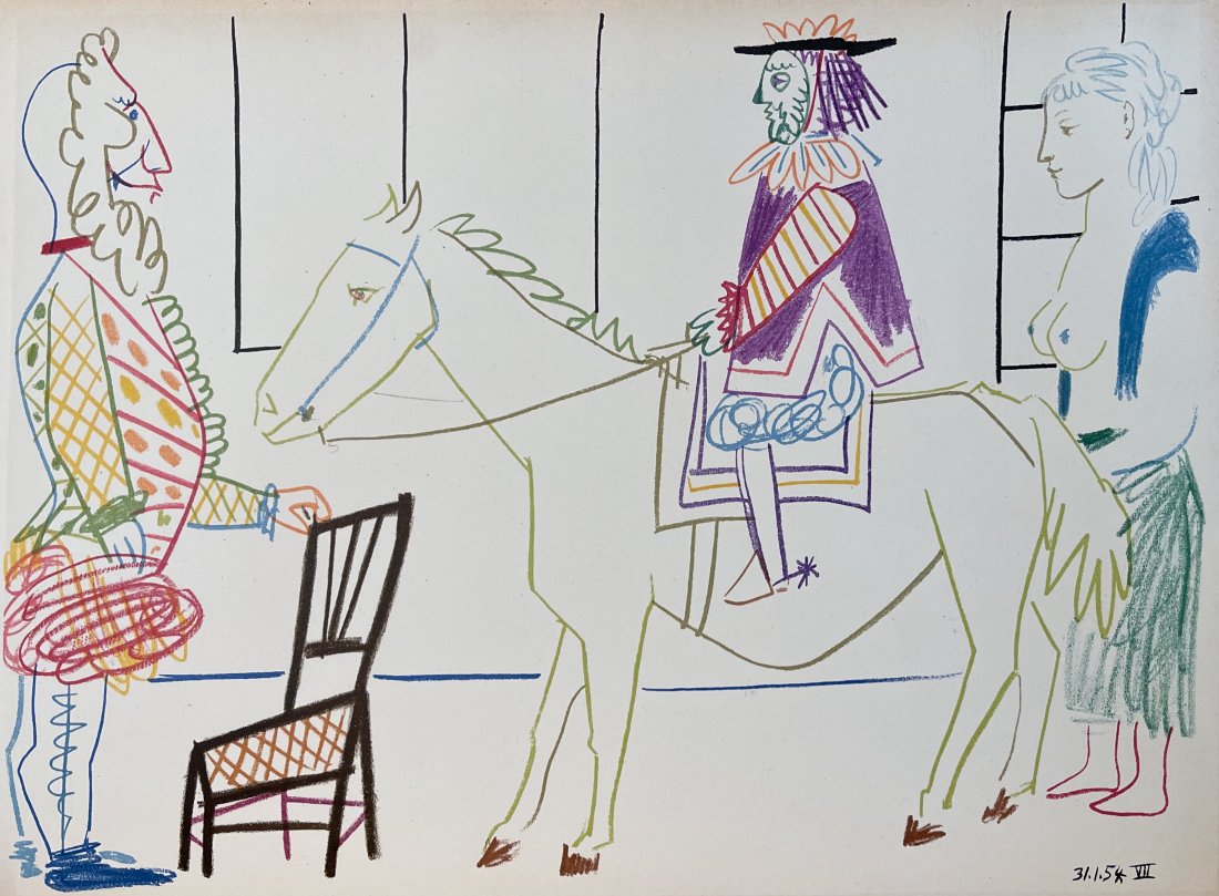 Pablo Picasso,  Original Lithograph, "Revue Verve" (1 of 1)