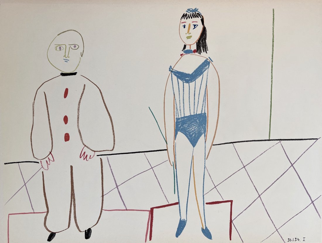 Pablo Picasso Original Color Lithograph "Revue Verve" (1 of 1)