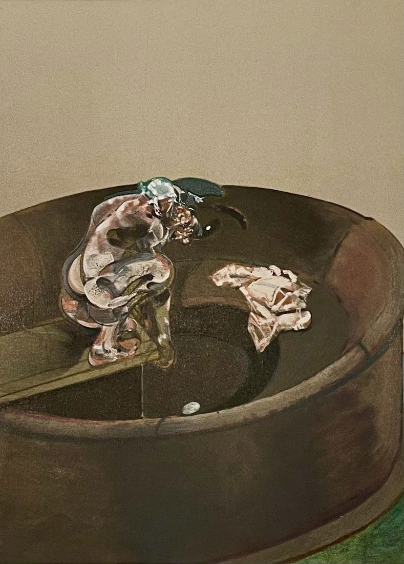 Francis Bacon, original color lithograph, 1966 (1 of 1)