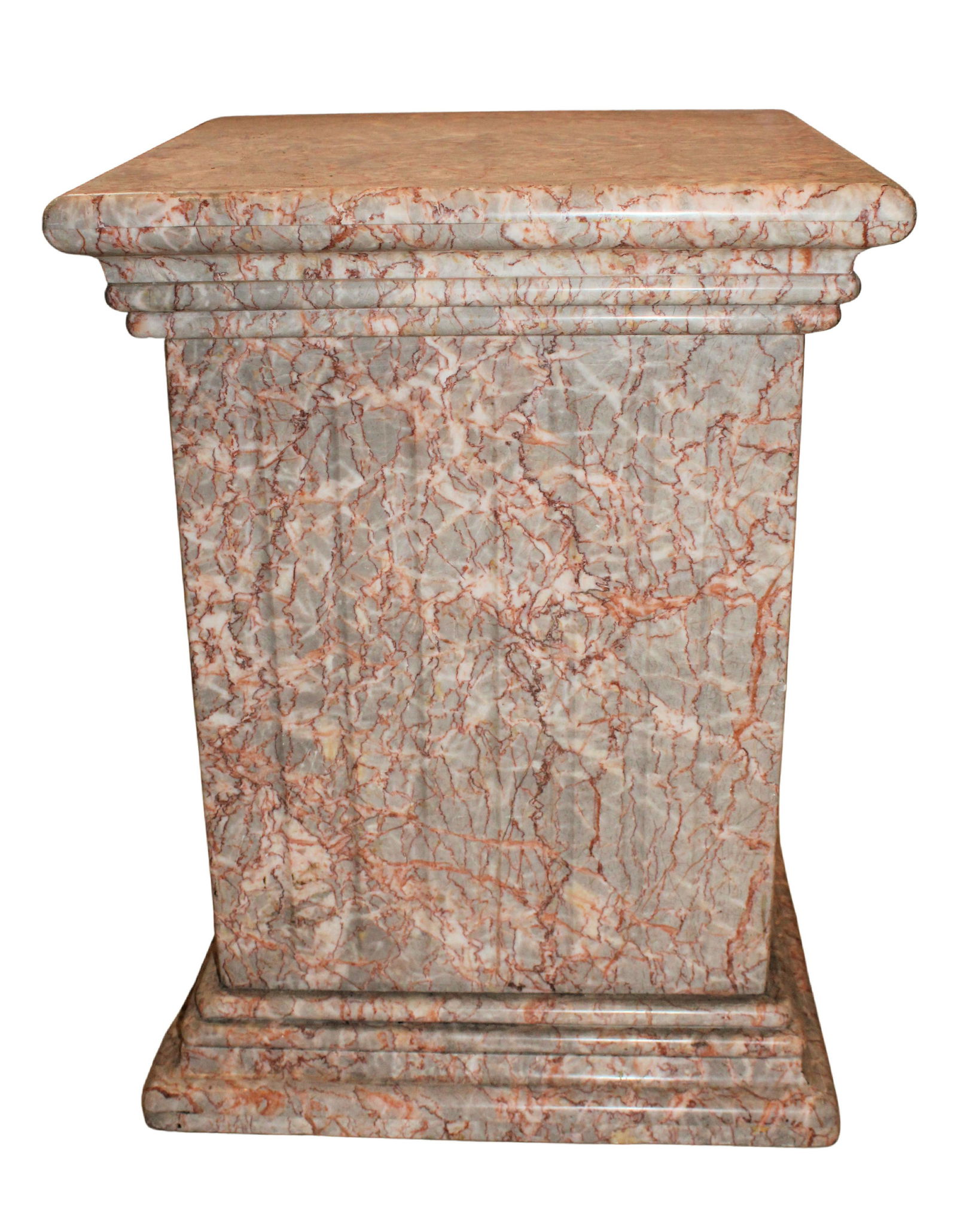 Pink Marble Pedestal (1 of 2)