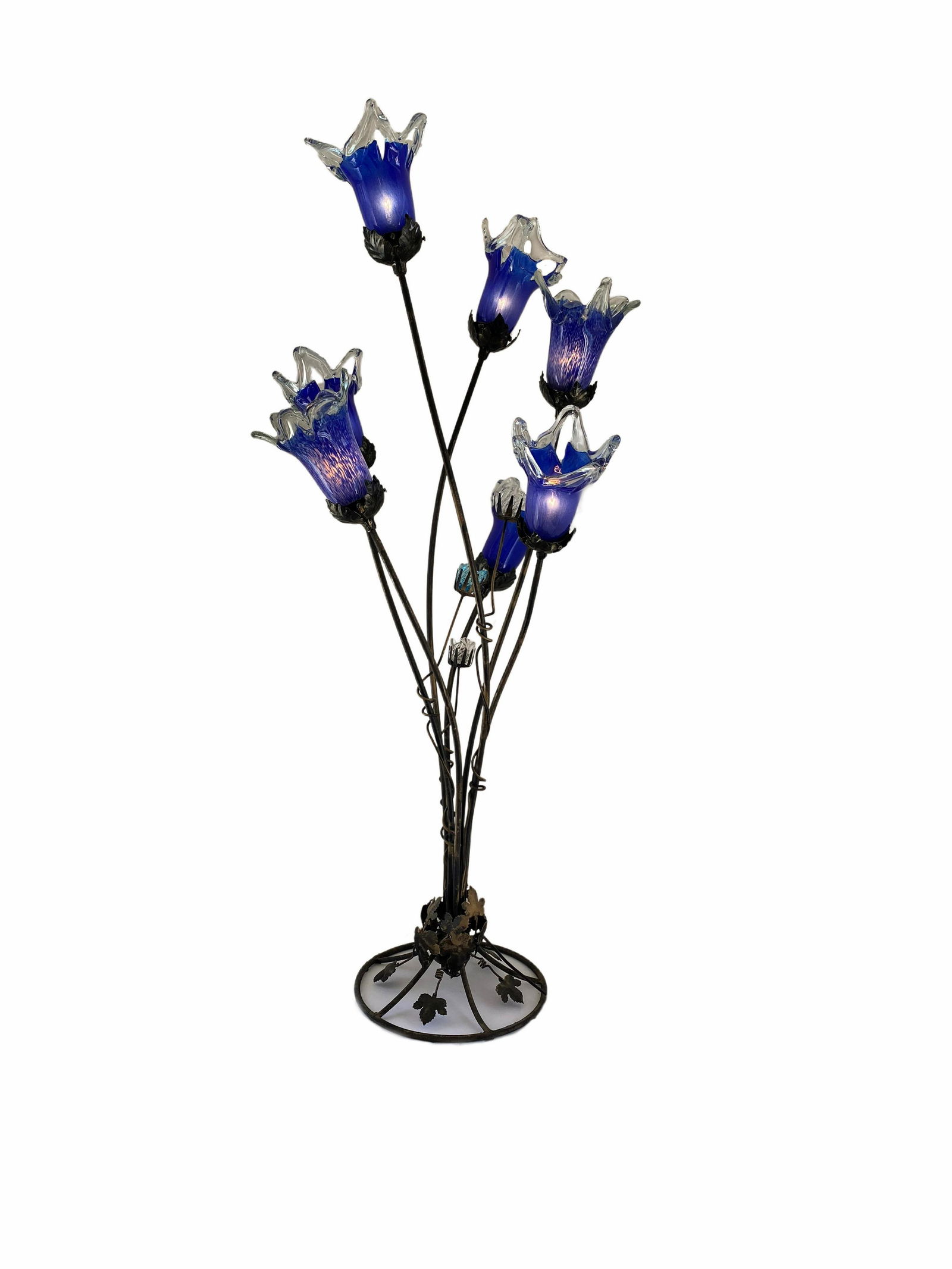 7 Light Art Glass Floor Lamp (1 of 6)