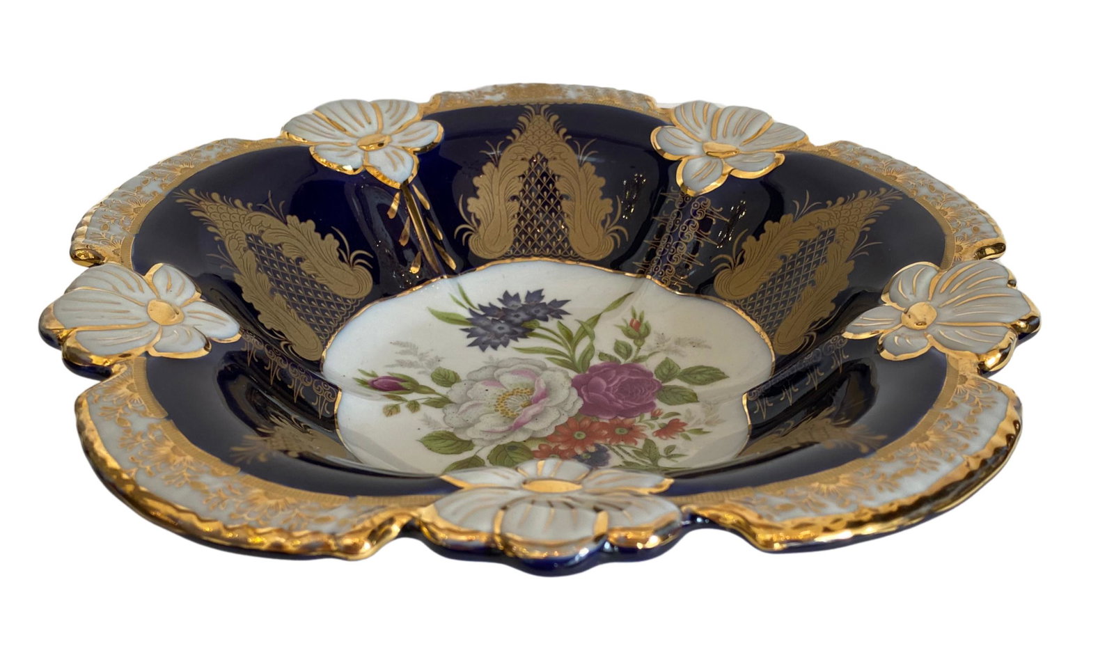 Medium Deep Porcelain Serving Dish (1 of 4)