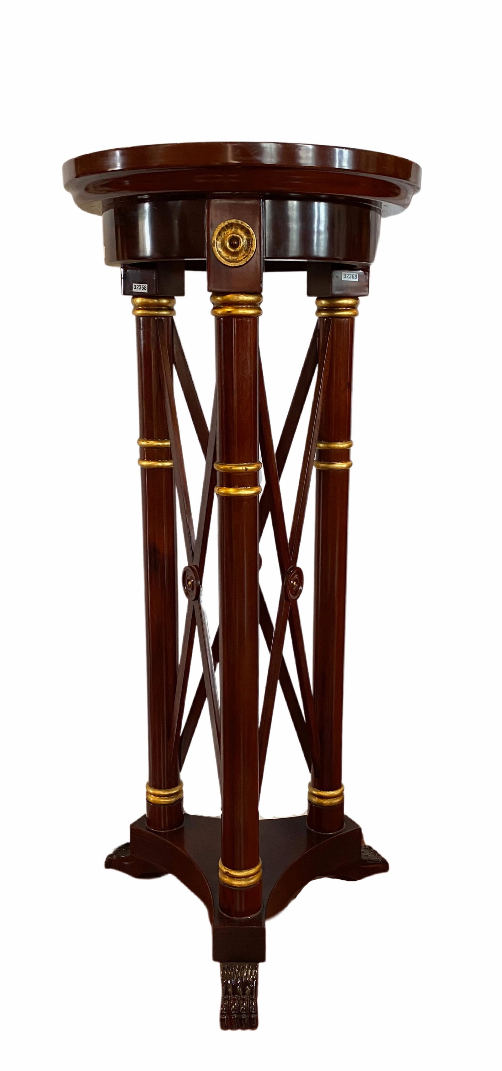 Neoclassical Style Plant Stand (1 of 3)