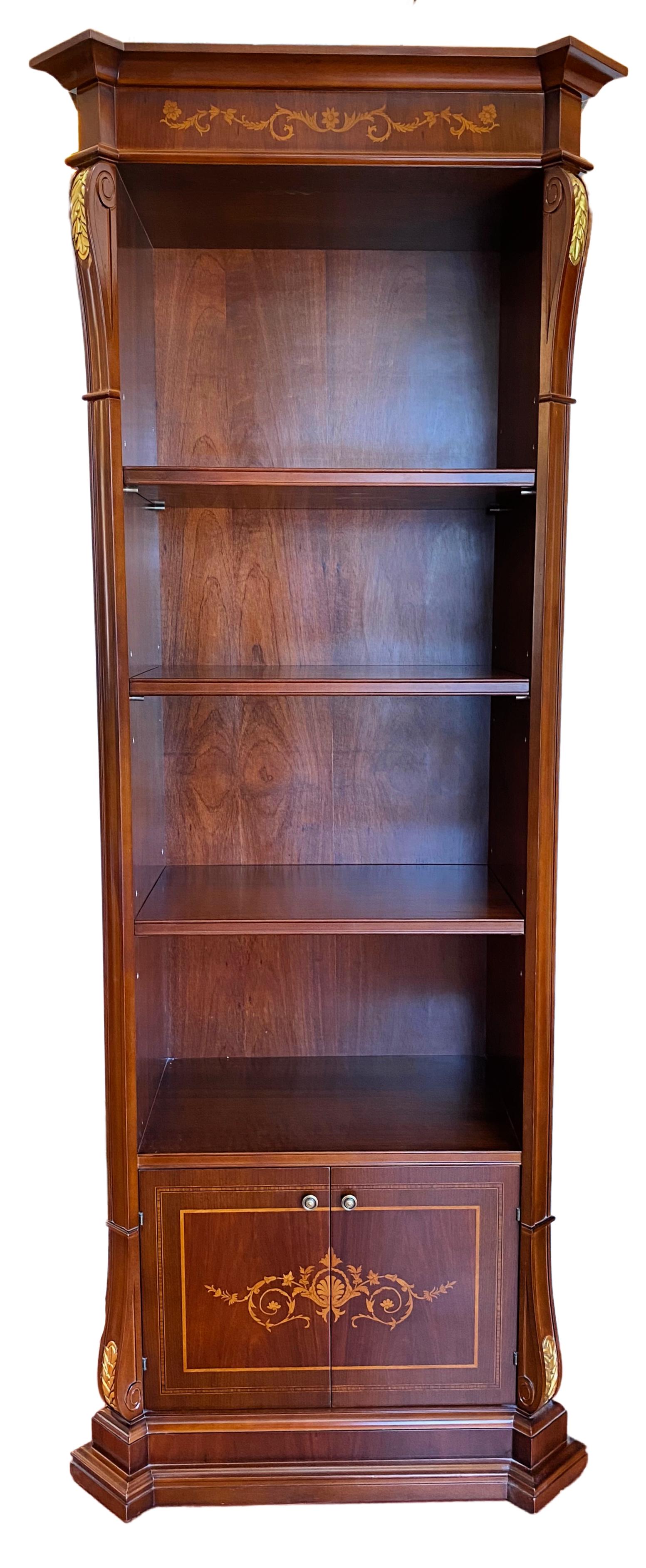 Empire Style Marquetry Bookshelf (1 of 5)