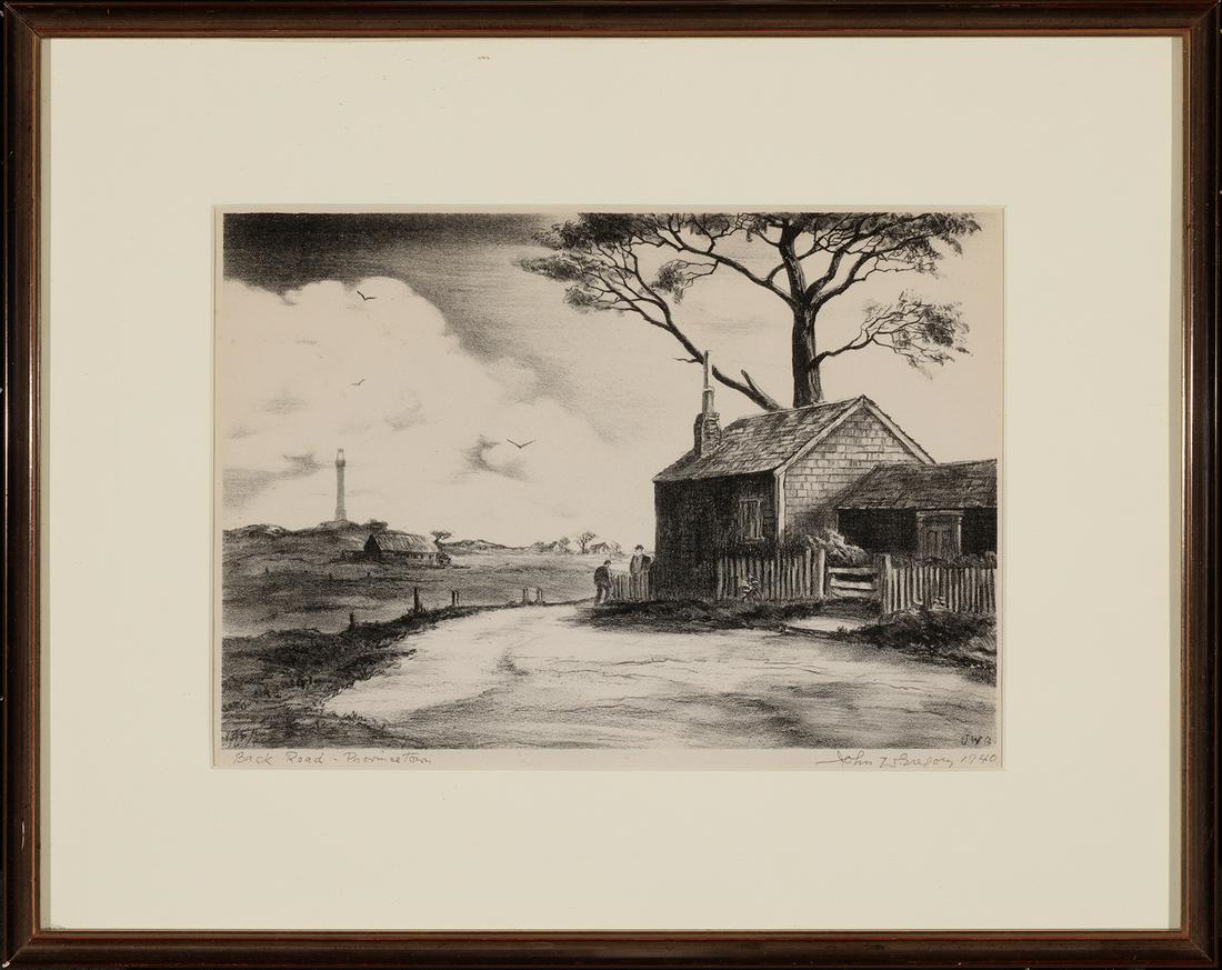 John W. Gregory (1903-1992)   Back Road in (1 of 1)