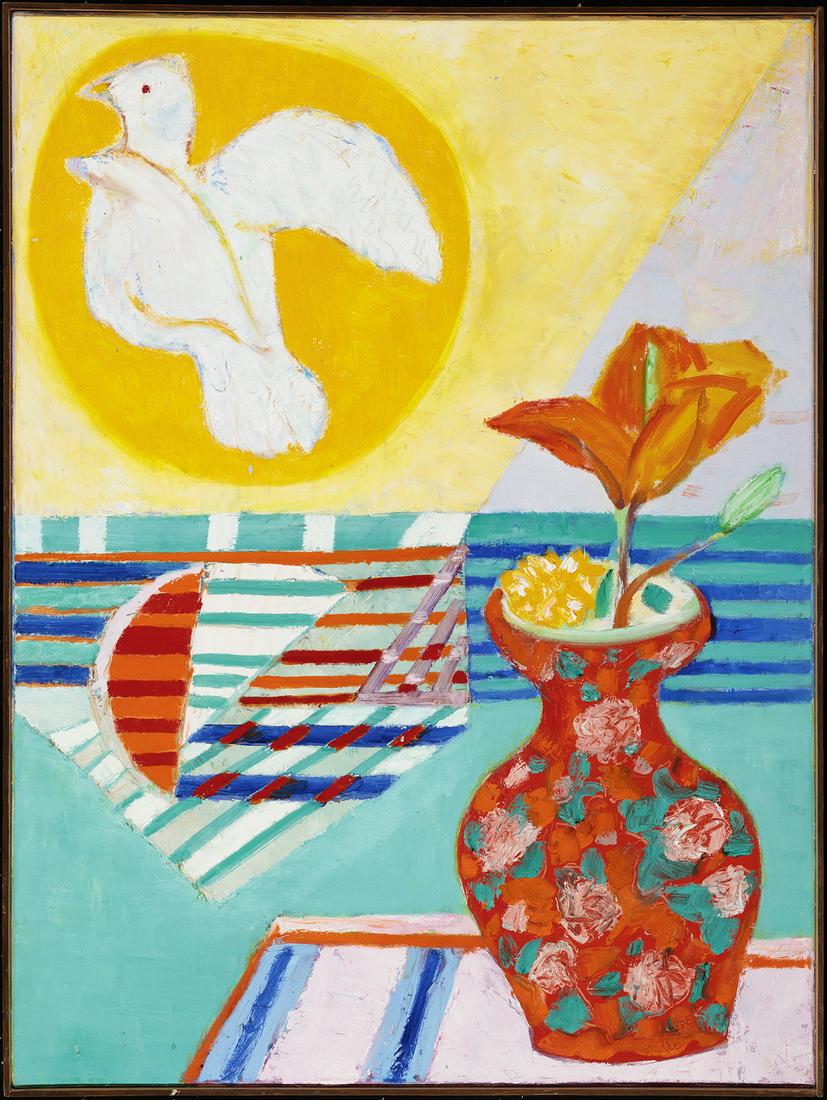 John Grillo (1917-2014)   Dove, 1996   Oil on canvas (1 of 1)