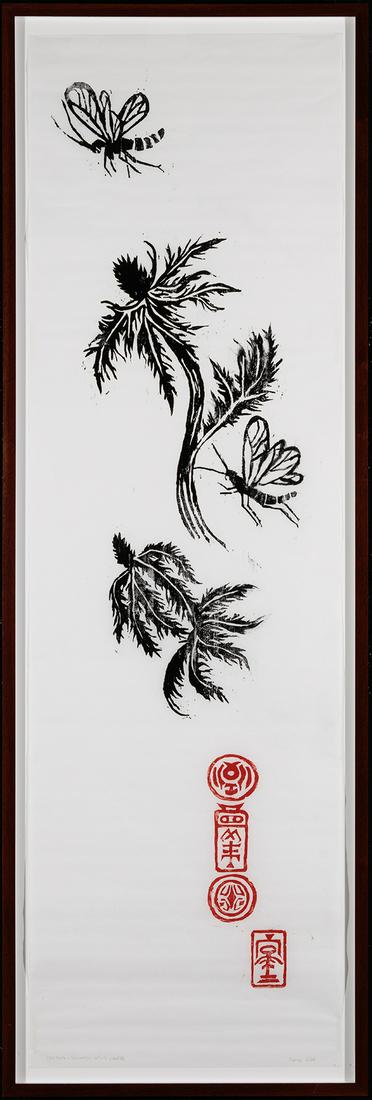 Nancy Webb (1926-2012)   Star Thistles and Pale Wings, (1 of 1)