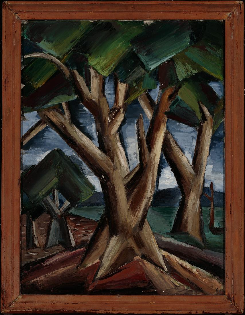 Minnie Lois Murphy (1901-1962)   untitled (trees), n.d. (1 of 2)