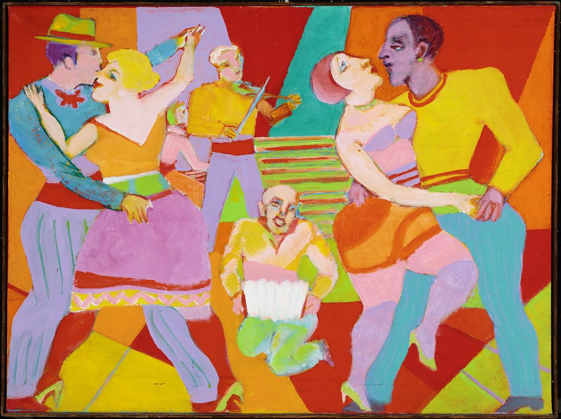 John Grillo (1917-2014)   Tango, 1992   Oil on canvas (1 of 1)