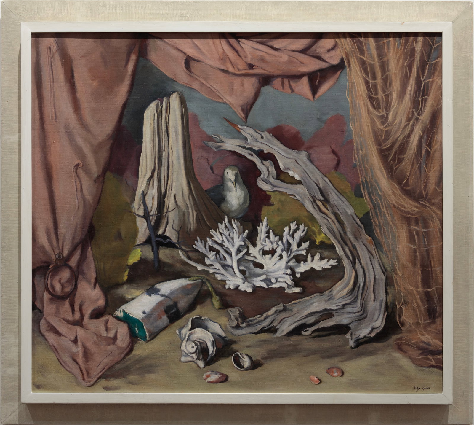 George Yater, Still Life With McMillan's Gull, Oil on canvas (1 of 2)