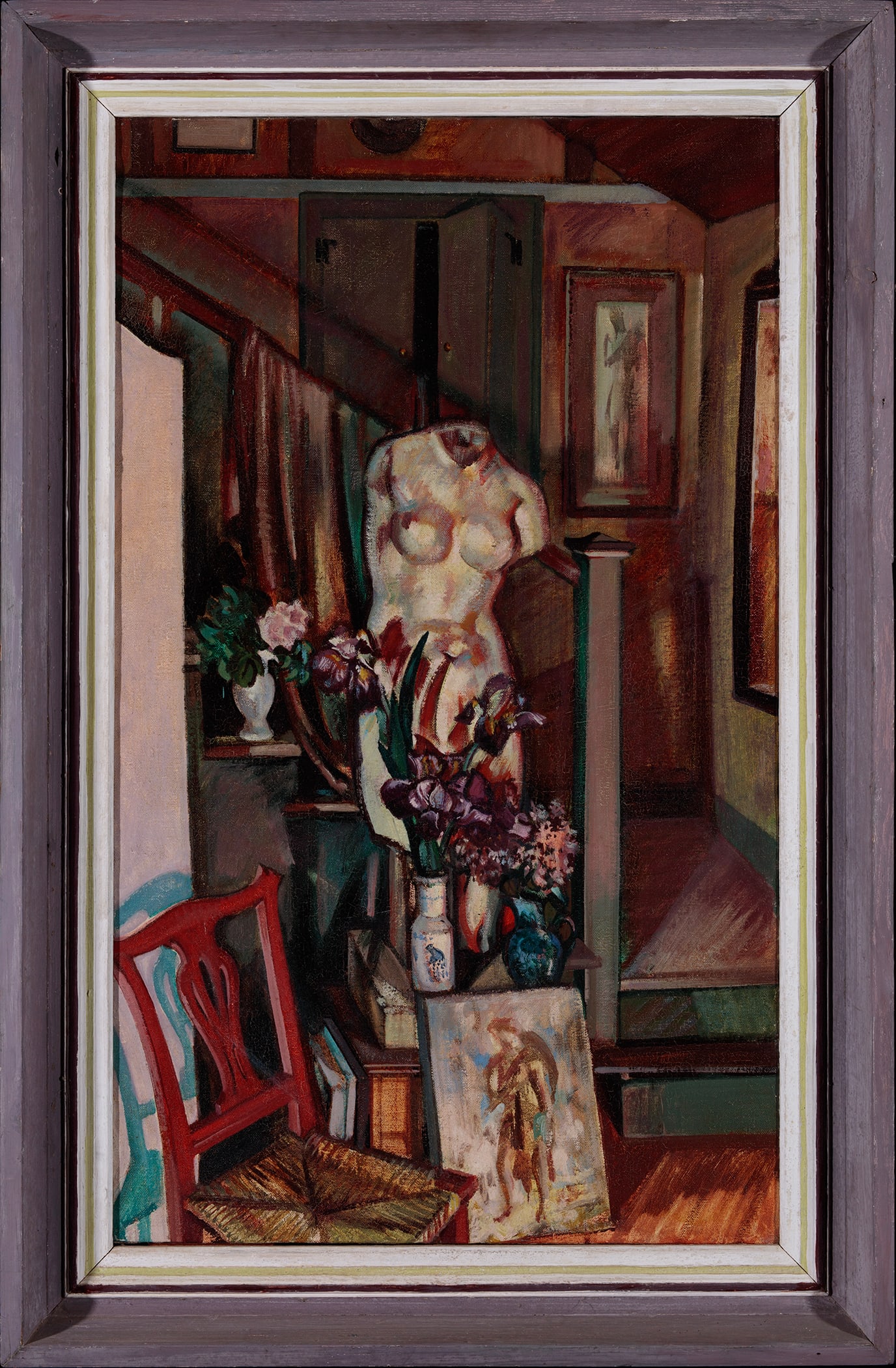 William Littlefield, My Studio, Oil on canvas (1 of 2)