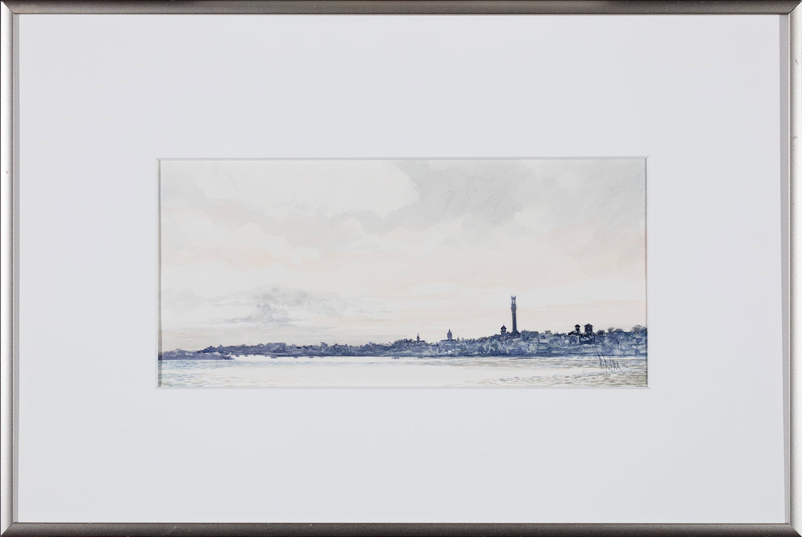 Peter Dutra, Provincetown Harbor II, Watercolor: Peter Dutra (1943-2018) Provincetown Harbor II,, 1996 Watercolor on paper Signed lower right