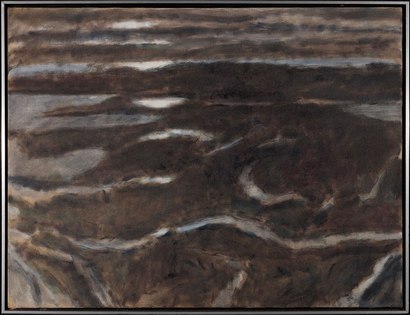 Tony Vevers, Landscape, Oil on canvas (1 of 2)