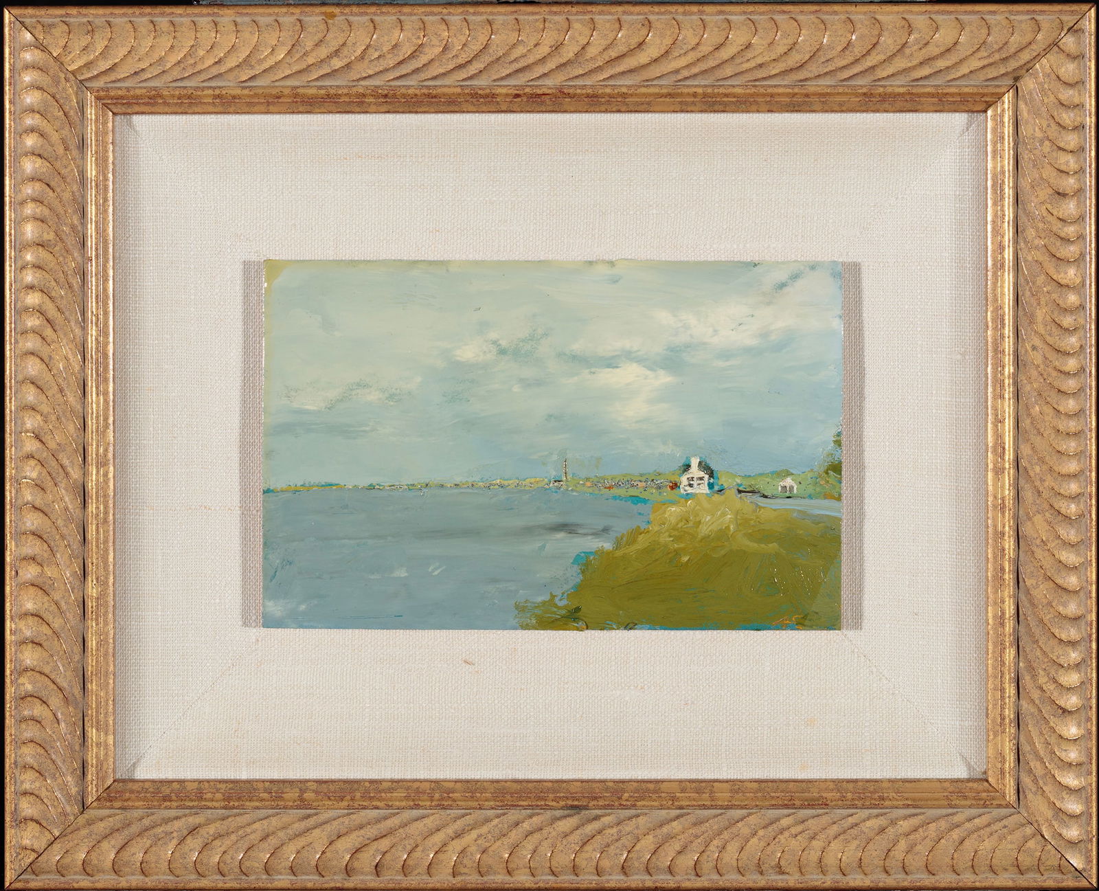 Arthur Morris Cohen, Provincetown, Oil on panel (1 of 1)