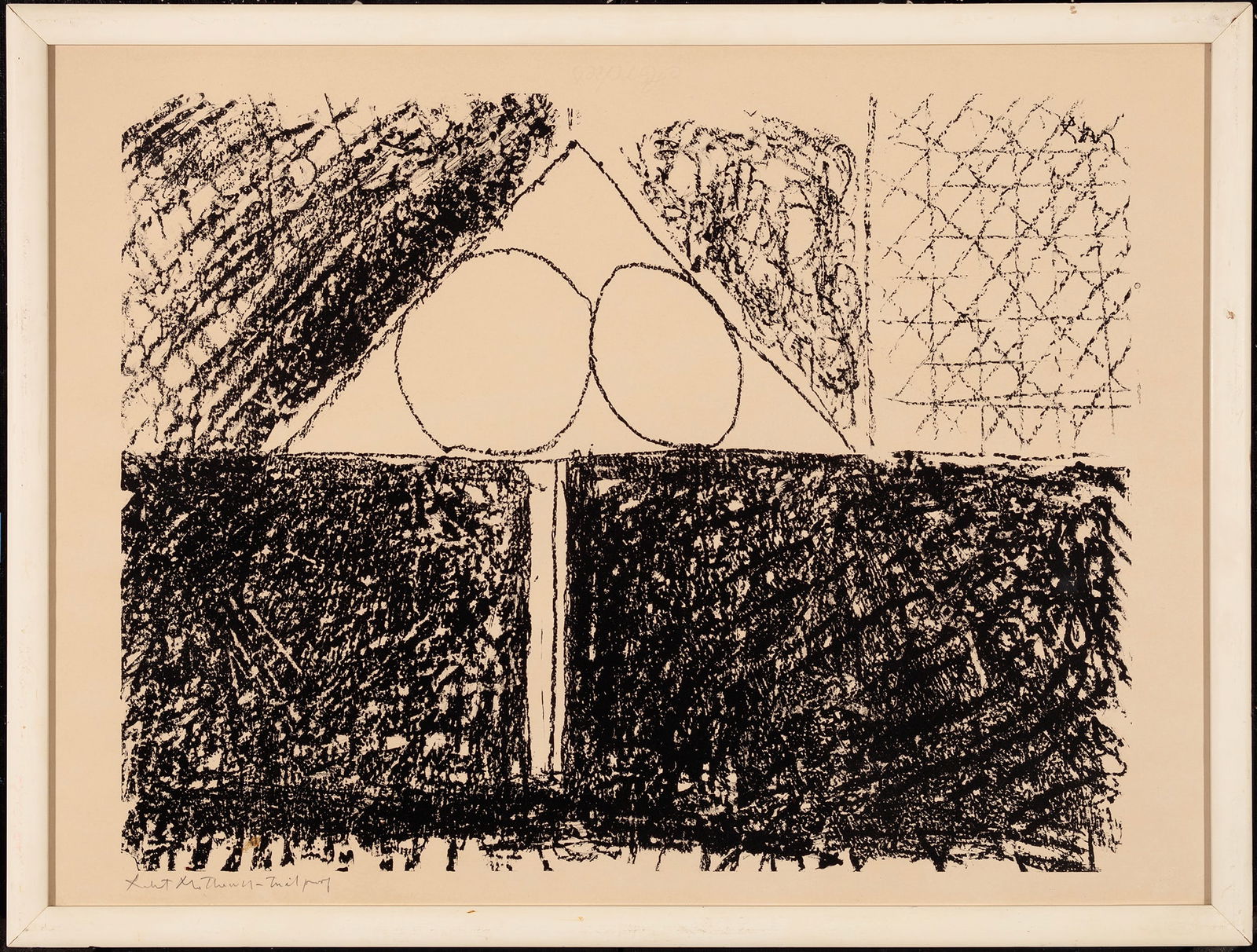 Robert Motherwell, Trial Proof from the Madrid Suite, Lithograph (1 of 1)