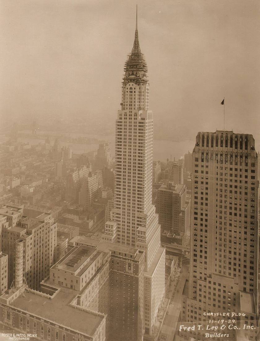 Peyser & Patzig, Chrysler Building Construction, 1929 (1 of 3)