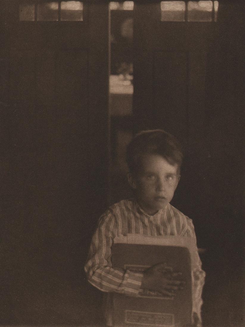 Clarence H. White, Boy with Camera Work, c. 1903 (1 of 3)