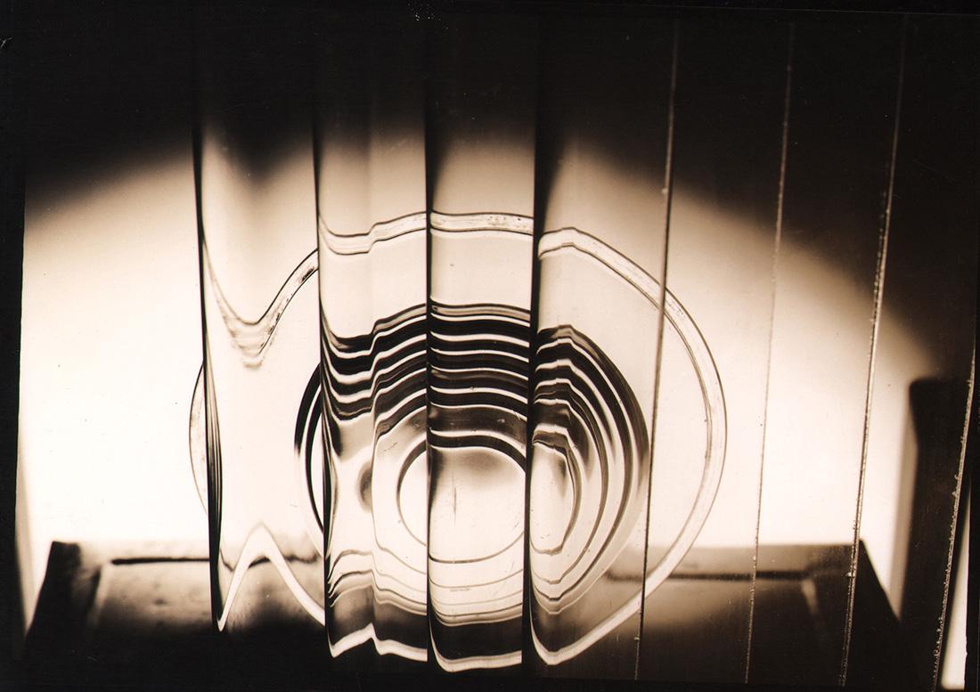 Walter M. Westervelt, Abstraction, c. 1930: Walter M. Westervelt, Abstraction, c. 1930, Vintage gelatin silver print, 5" x 7". Artist's credit stamped on verso. (Design & Paper scans for reference only).