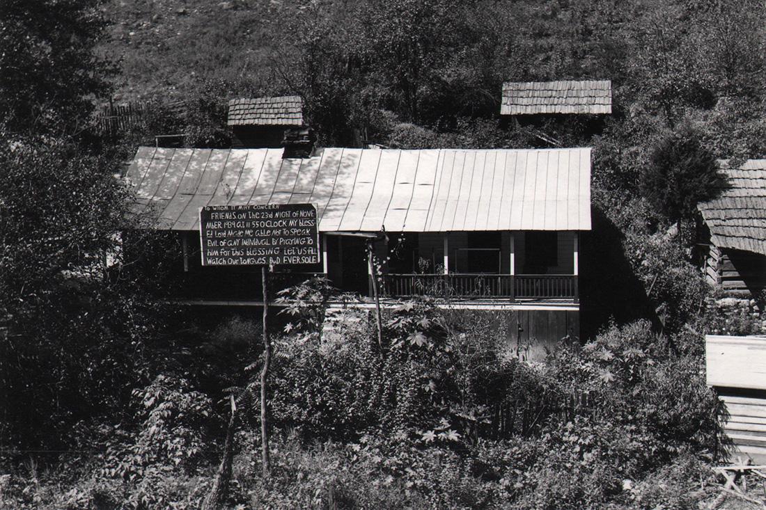 Marion Post Wolcott, End of Feud, Kentucky, 1940: Marion Post Wolcott, End of Feud, Kentucky, 1940. Gelatin silver print, 5" x 7". FSA photograph. Signed with title and date in pencil on recto. 1987 inscription in pencil on right recto and verso.