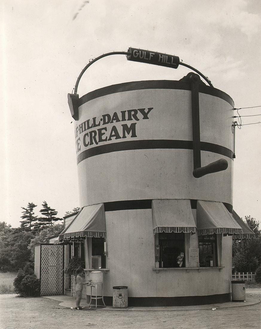 Eliot Elisofon, Roadside Diners, c. 1940: Eliot Elisofon, Roadside Diners, c. 1940, Vintage gelatin silver print, 10" x 8". Artist's credit stamped and written in pencil on verso.