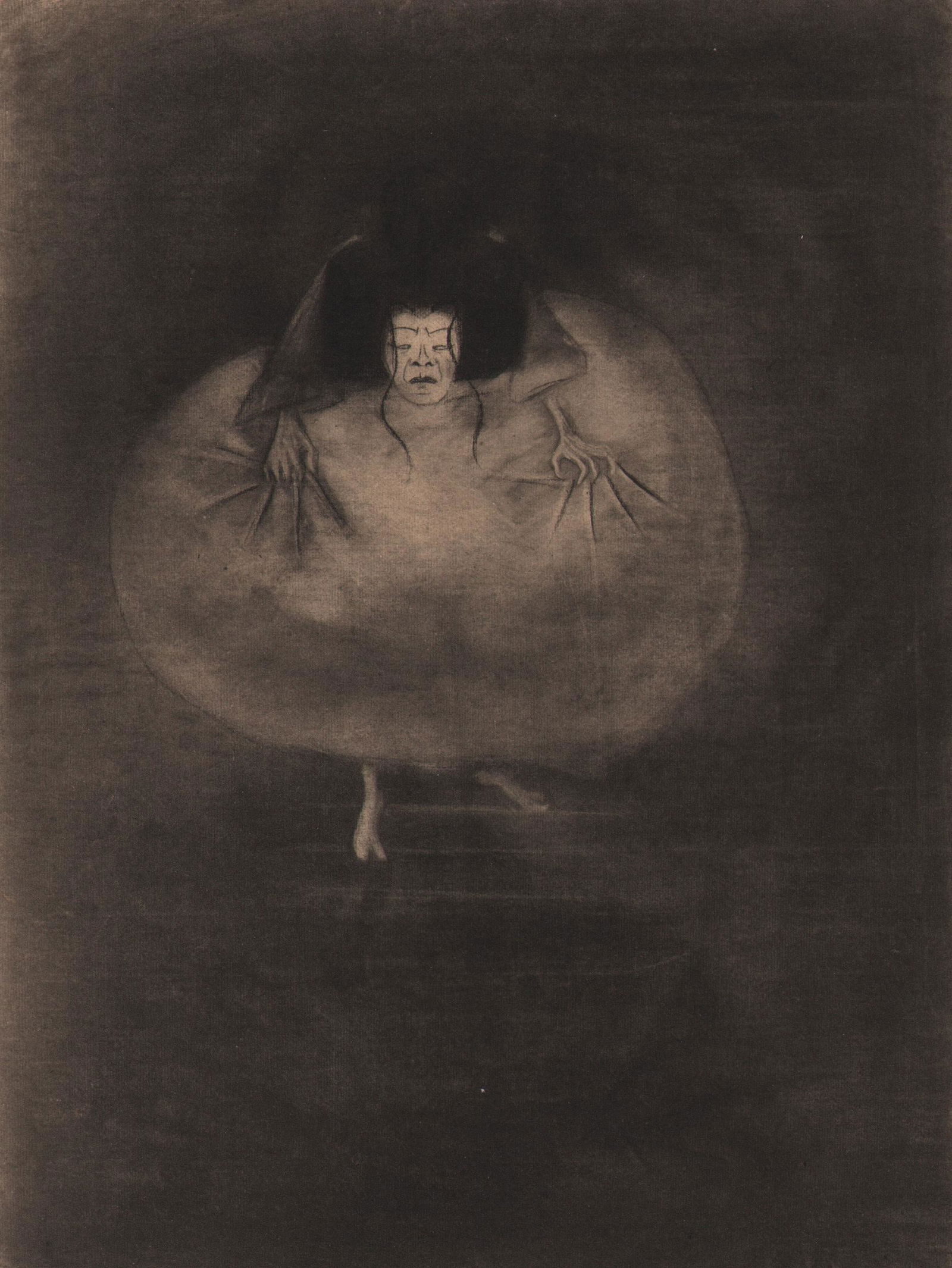 Marius de Zayas, Madame Hanako, 1910 Camera Work: Marius de Zayas, Madame Hanako, 1910, Photogravure, 8.5" x 6.5, mounted 12" x 8.25". Artist's credit and date on lower left. Marius de Zayas Enriquez y Calmet (March 13, 1880-January 10, 1961), was an