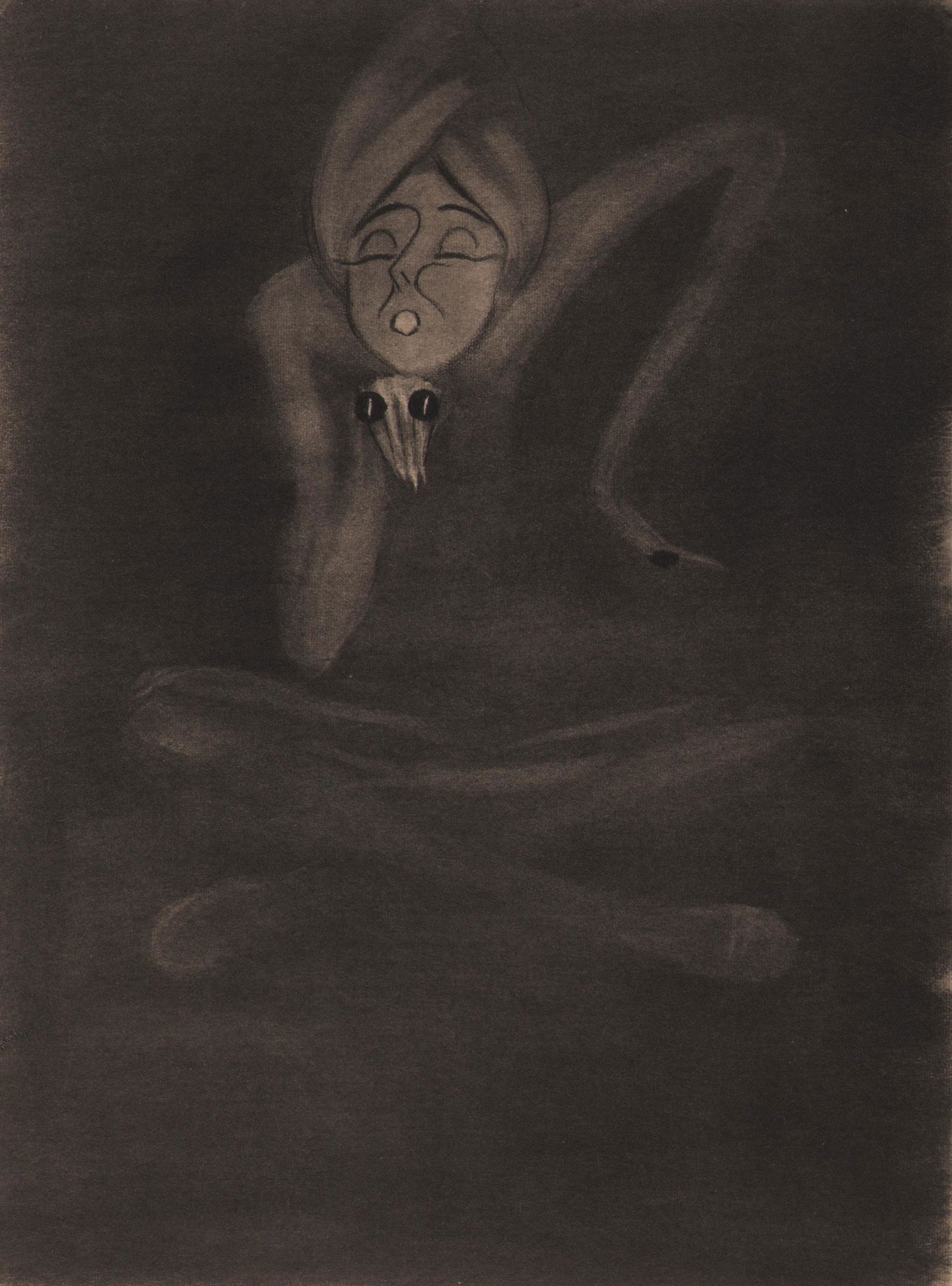 Marius de Zayas, Ruth St. Denis, 1910 Camera Work: Marius de Zayas, Ruth St. Denis, 1910, Photogravure, 8.75" x 6.5", mounted 12" x 8.25". Artist's credit and date on lower left. Marius de Zayas Enriquez y Calmet (March 13, 1880-January 10, 1961), was