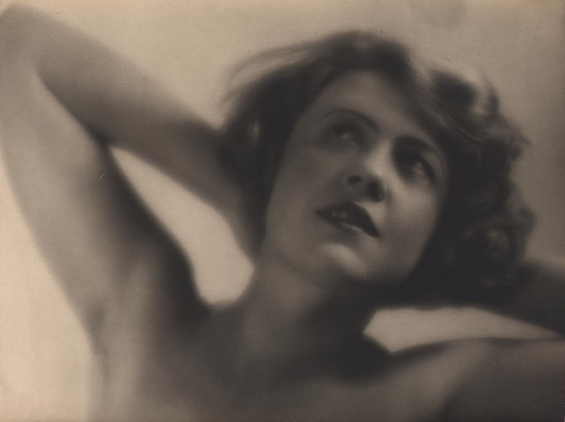 Jaroslav Fabinger (Czech), [Woman], c. 1930: Jaroslav Fabinger (Czech), [Woman], n.d., Vintage gelatin silver print, 6.5" x 8.5". Matted. Signed in pencil on verso.