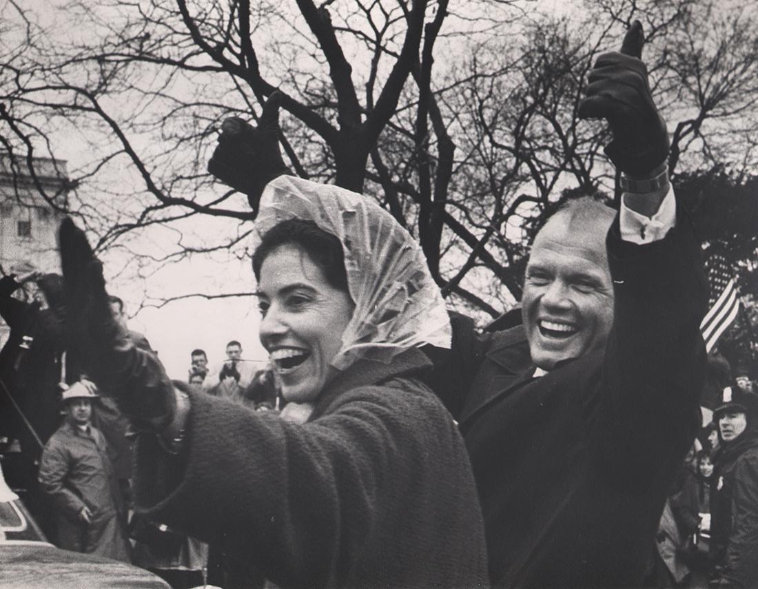 George Tames, John Glenn Earth Orbit Parade, 1962 (1 of 3)