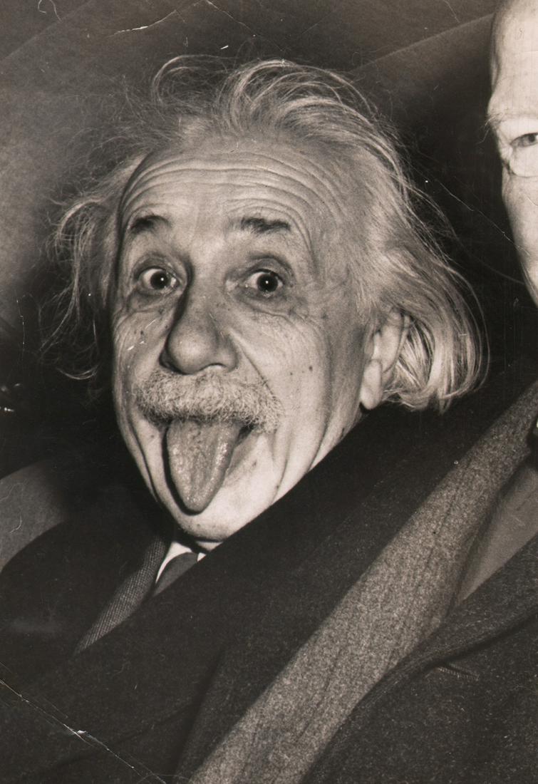 Arthur Sasse, Rare Albert Einstein Portrait, 1951 (1 of 3)