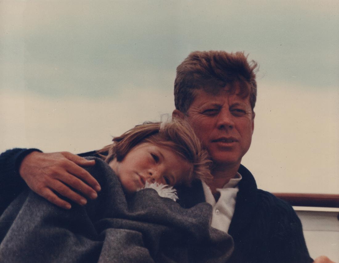 Cecil Stoughton, John F. Kennedy & Caroline, c. 1962 (1 of 3)