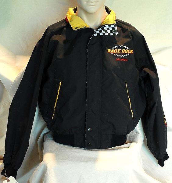 Black Race Rock Of Orlando Windbreaker Jacket