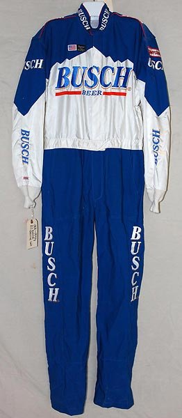 Busch Beer Generic Official Race Suit Blue