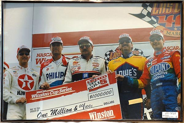 Winston The Champions All Drivers Poster Nascar