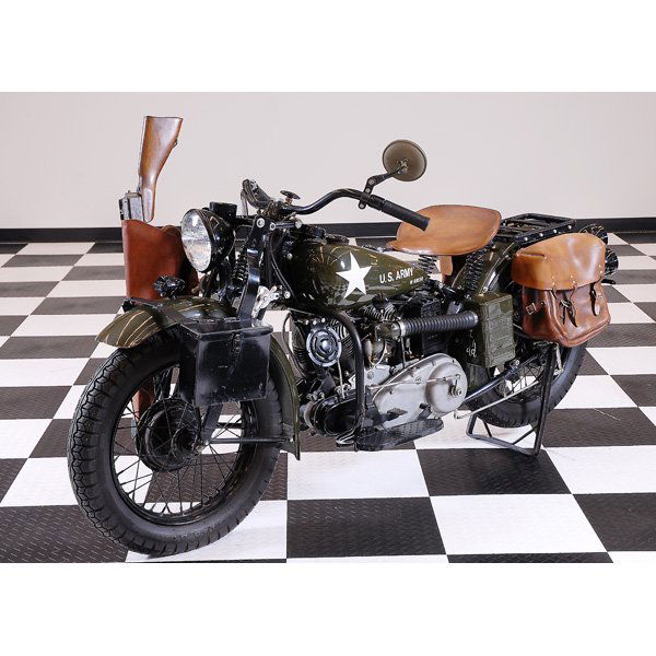 1942 Indian 741 Army Scout Motorcycle Show: 1942 Indian 741 Army Scout Motorcycle Show