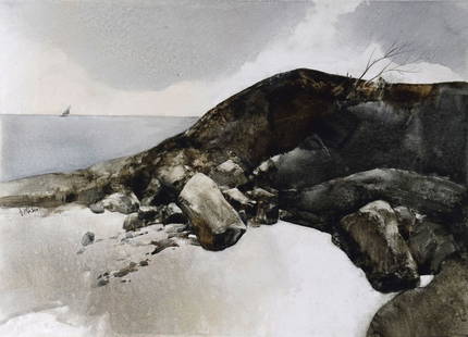 CHONG KAH WAH (b. 1971) When the Wind Blows, 2019: CHONG KAH WAH b. Selangor, 1971 WHEN THE WIND BLOWS, 2019 Signed and dated (left) Watercolour on art card 38 cm x 53 cm ------------------- 张家华