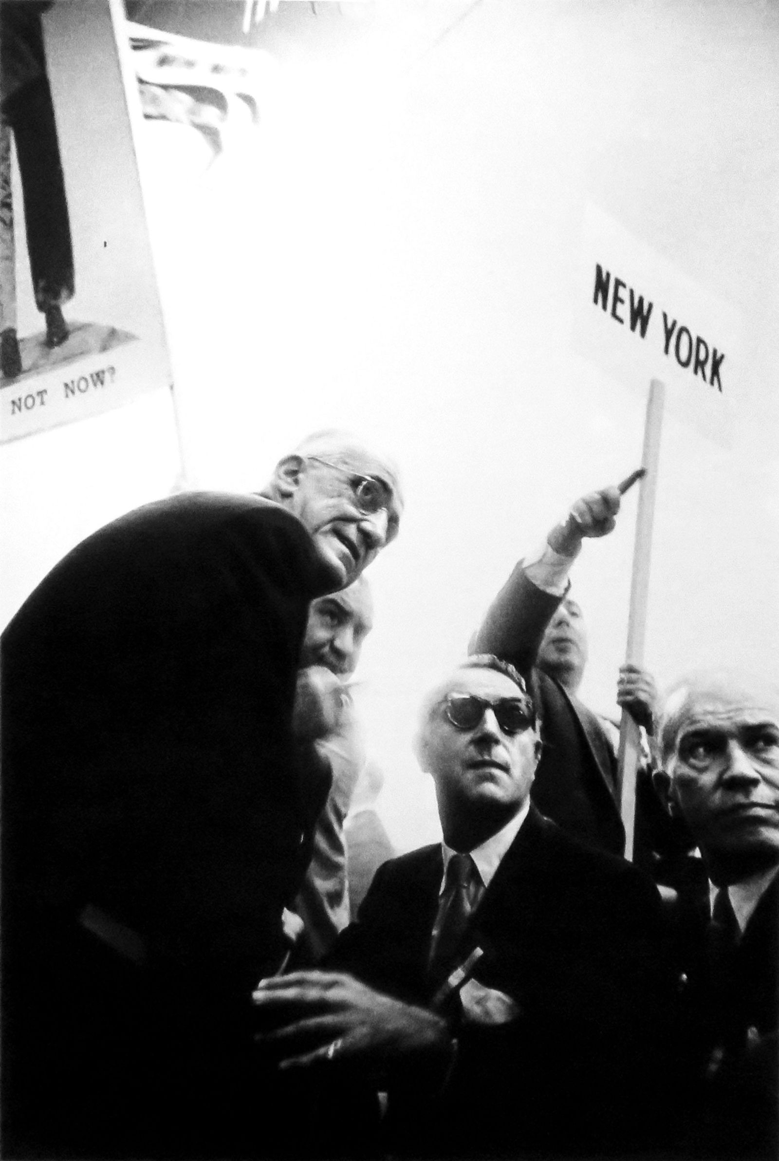 CORNELL CAPA Democratic National Convention, 1960: CORNELL CAPA (1918-2008) DEMOCRATIC NATIONAL CONVENTION, 1960 gelatin silver print, printed later; 18 7/8 x 12 5/8 in. (image), 20 x 16 in. (sheet); signed, titled, dated on label affixed verso; Condi