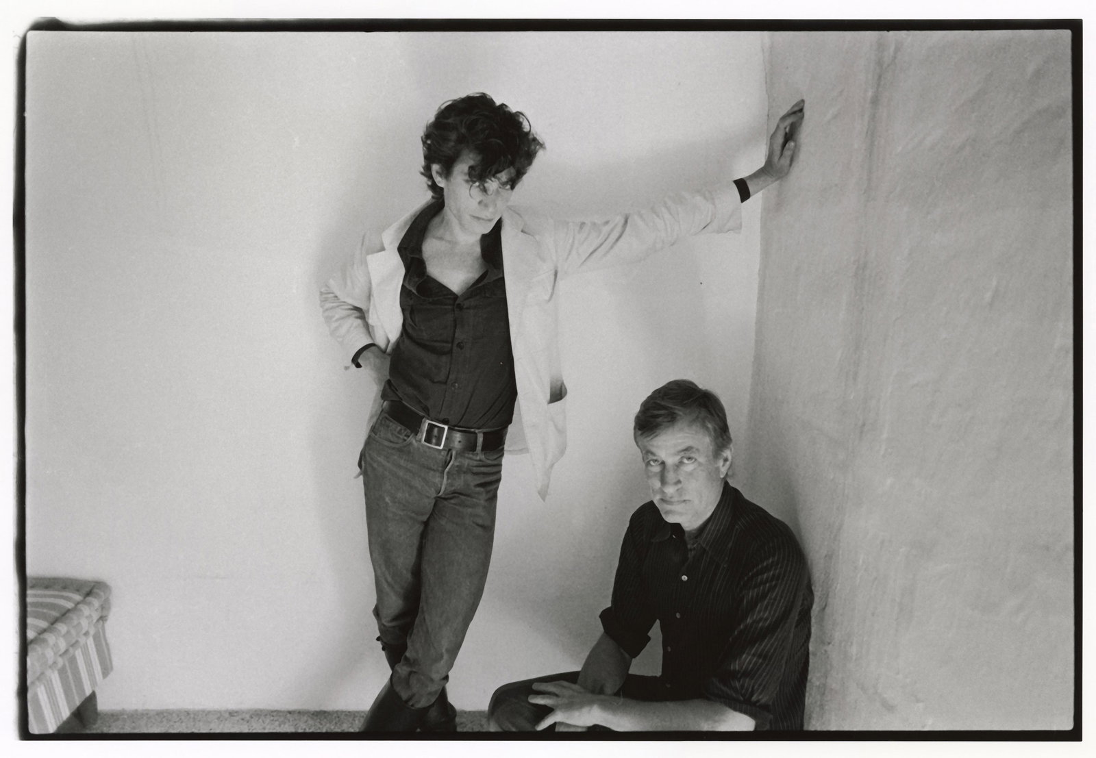Robert Mapplethorpe and Sam Wagstaff, 1981: TERESA ENGLE SCHIRMER (1957-2020), ROBERT MAPPLETHORPE AND SAM WAGSTAFF, ARLES, FRANCE, 1981, gelatin silver print, printed later by the photographer, 9 7/8 x 14 3/8 in. (image), 16 x 10 in. (sheet);