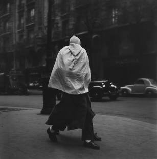 L. STETTNER, MENAGE, 14TH ARRONDISSEMENT, PARIS, 1951: LOUIS STETTNER (1922-2016), MENAGE, 14TH ARRONDISSEMENT, PARIS, 1951 gelatin silver print, printed later; 13 3/4 x 13 3/4 in. (image), 20 x 16 in. (sheet); signed, titled, dated verso in pencil, blind