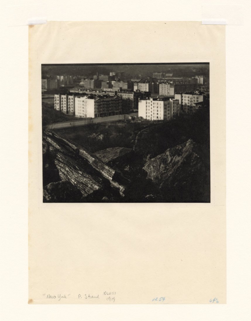 PAUL STRAND, NEW YORK, 1916 (1 of 1)