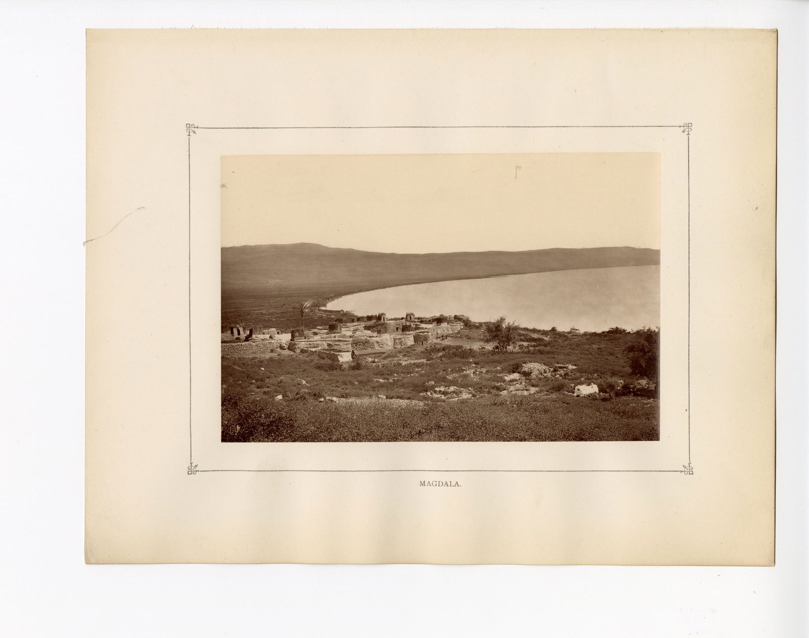 H.B. TRISTAM, 4 VIEWS OF THE MIDDLE EAST, c. 1858-1901 (1 of 4)
