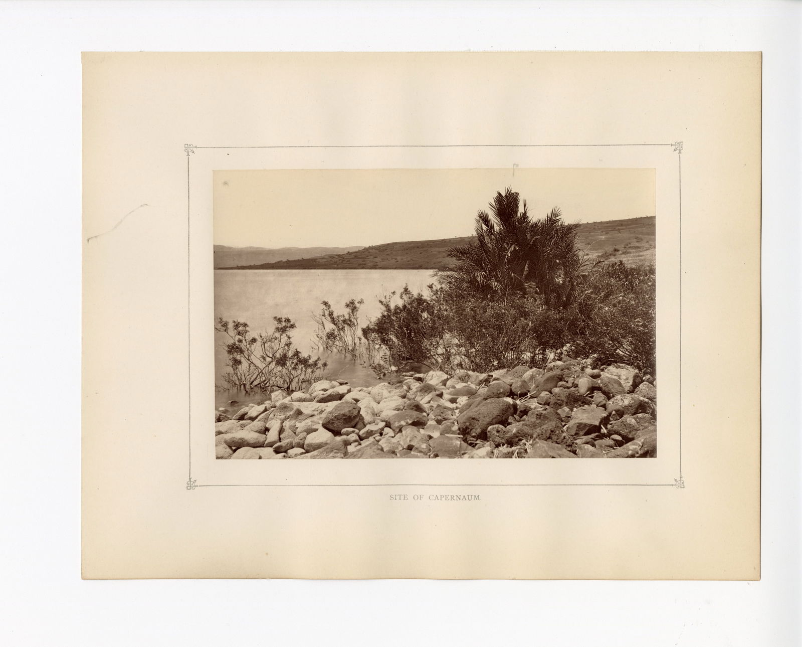 H.B. TRISTAM, 4 VIEWS OF THE MIDDLE EAST, c. 1858-1901 (1 of 4)